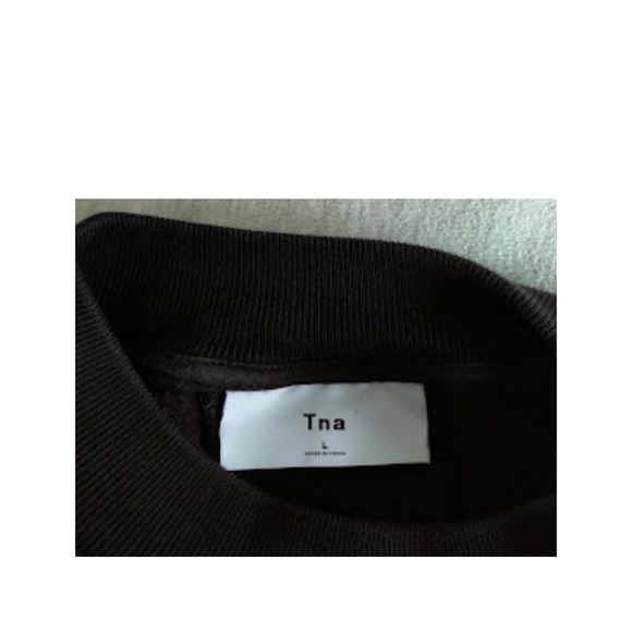 Aritzia TNA Oversize Sweatshirt Dress - Black - Picture 5 of 6